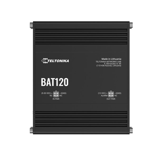 Teltonika Uninterruptable Power Supplies, Two 4-Pin DC Ports Power Supply, Din Rail And Surface Mounting Options - 6HRS Runtime At Full Load