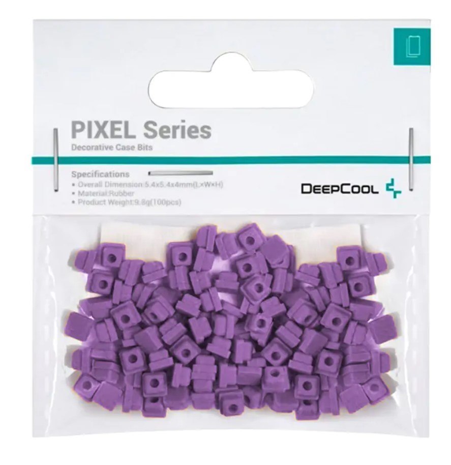 DeepCool Pixel Decorative Case Bits - Purple / CH160, CH360, CH360 Digital, CH560, CH560 Digital, CH780, Morpheus