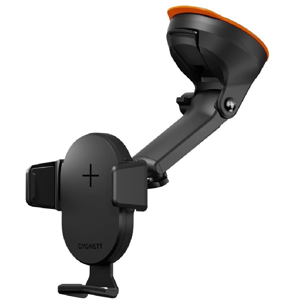 Cygnett EasyMount Universal Car Window Or Dash Extendable Mount - Black (CY4624WLCCH),Extendable Arm (Up To 250MM), 2 Years Warranty