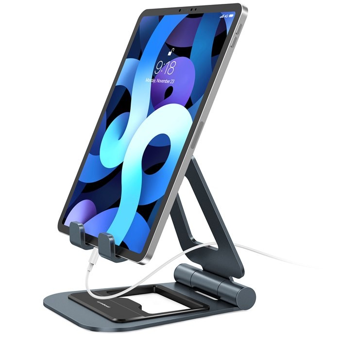 Mbeat® Stage S4 Mobile Phone And Tablet Stand Optimised Comfort Space Saving Portability Material: Aluminium Alloy, Abs Plastic Product Weight: 350G
