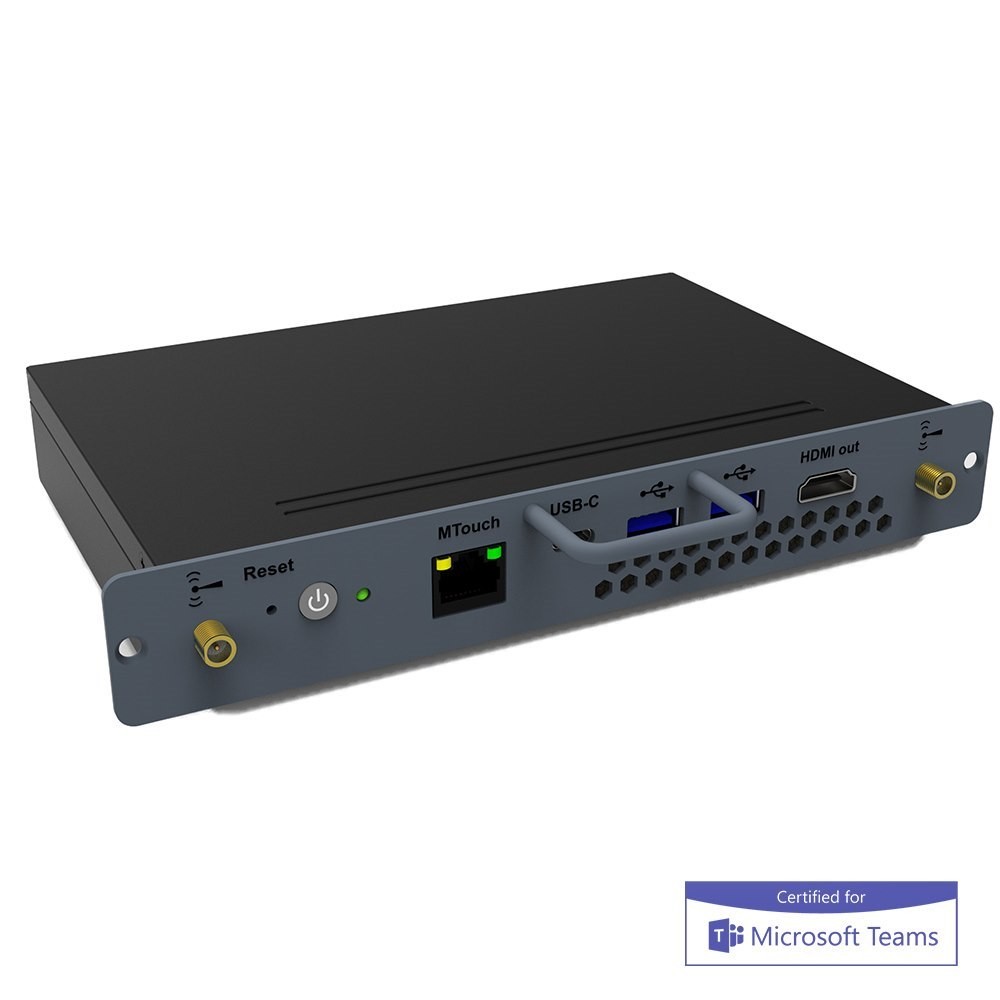Yealink Mcore-OPS-T Teams-Edition Windows Ops For Meeting Board, Core I5, 8Gb, 128Gb SSD, Windows 10 IoT Ent, Support TPM2.0, Support Cec