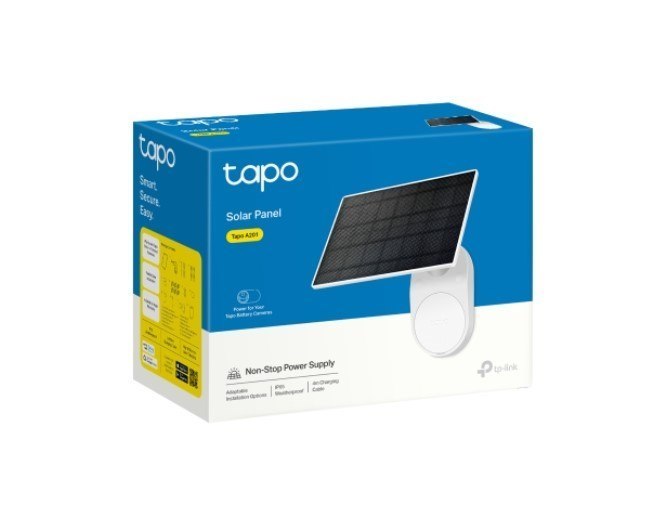 TP-Link Tapo A201 Solar Panel, Compatible With All Tapo Battery Cameras (Tapo C420, Tapo C410, And Tapo C400)