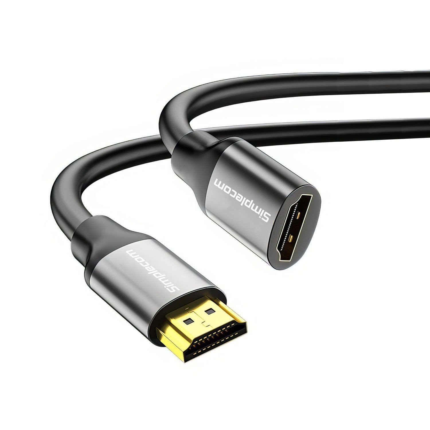 Simplecom Caf310 1.0M Hdmi 2.1 Extension Cable Male To Female 48Gbps 8K@60Hz