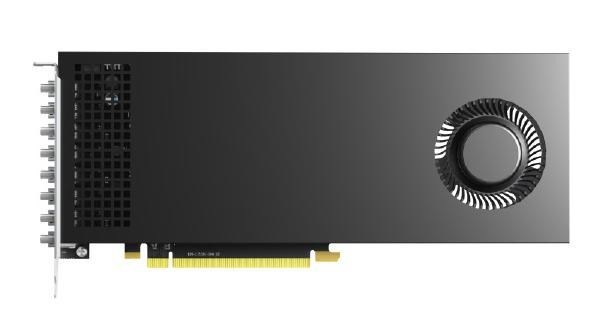 Matrox Luma Pro A380p8, 12GB, GDDR6 PCIe 4.0 X16, Octal-Display Graphics Card, 8X Mini DisplayPort, 130W, 3YR WTY