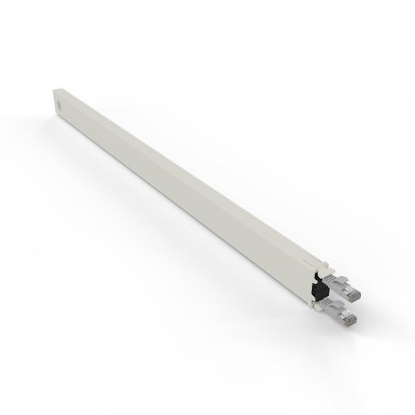 Patchbox.One 30Ru STP Grey Cat6A Cable Management Cassette, To Be Installed In Patchbox.One Frame (Poneframe)