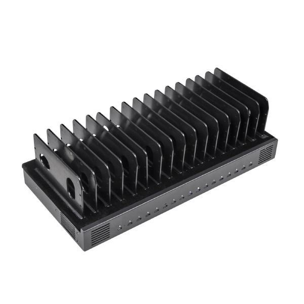 Shintaro 1000W 16-Port Usb-C Charging Dock With Adjustable Bays - Charge Laptops, Tablets &Amp; Devices Simultaneously, Controlled Via App