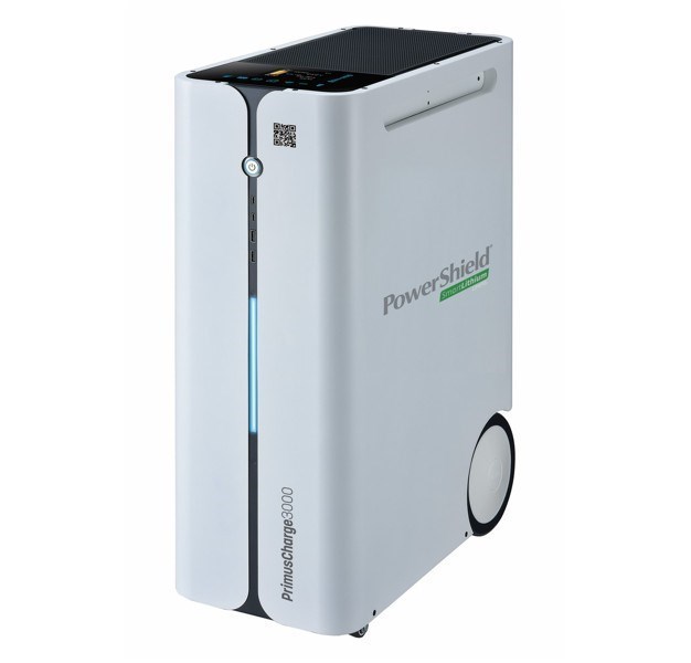 PowerShield PrimusCharge3000 – Solar / Off-Grid Uninterruptible Power Station, LiFePO4 Battery, >3500 Discharge/Recharge Cycles - Indoor Use Only