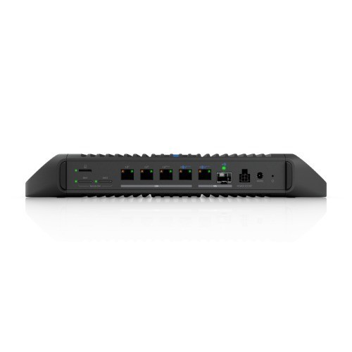 Ubiquiti Cloud Gateway Industrial, Cloud Gateway, (2)Sim, (4)2.5GbE, 10 GbE, 10G SFP+, 1YR