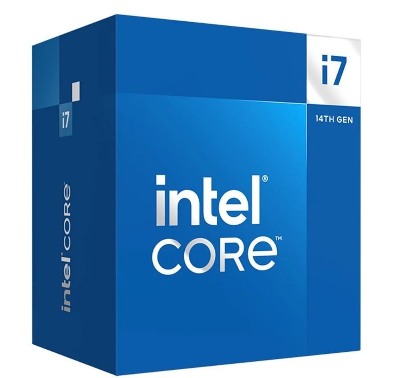 Intel I7 14700 Cpu 4.2GHz (5.4GHz Turbo) 14TH Gen Lga1700 20-Cores 28-Threads 61MB 65W Uhd Graphics 770 Retail Raptor Lake With Fan