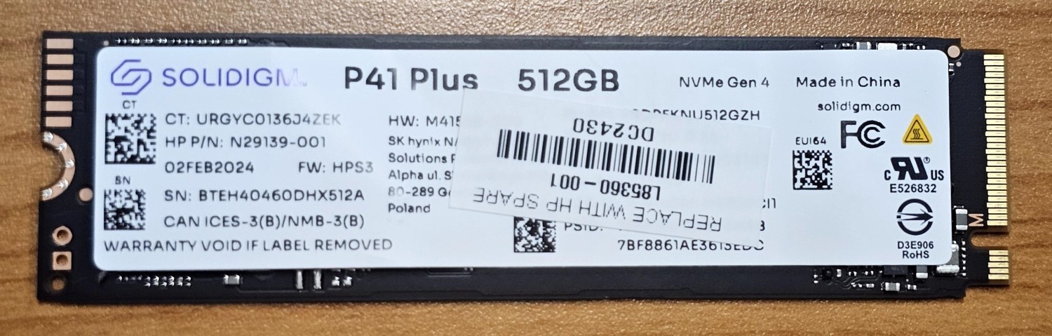 Astrotek Oem 512GB Gen4 NVMe SSD 3500/1625MB/s R/W 200TBW 220K/300K Iops 1.5M HRS MTTF PCIe 4 M.2 2280 1YR WTY >500GB (Not Crucial)