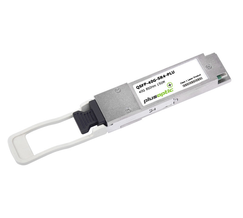 PlusOptic 40G, QSFP+, 850NM, 150M Transceiver, Mtp/Mpo Connector For MMF With Dom | PlusOptic Qsfp-40G-Sr4-Plu