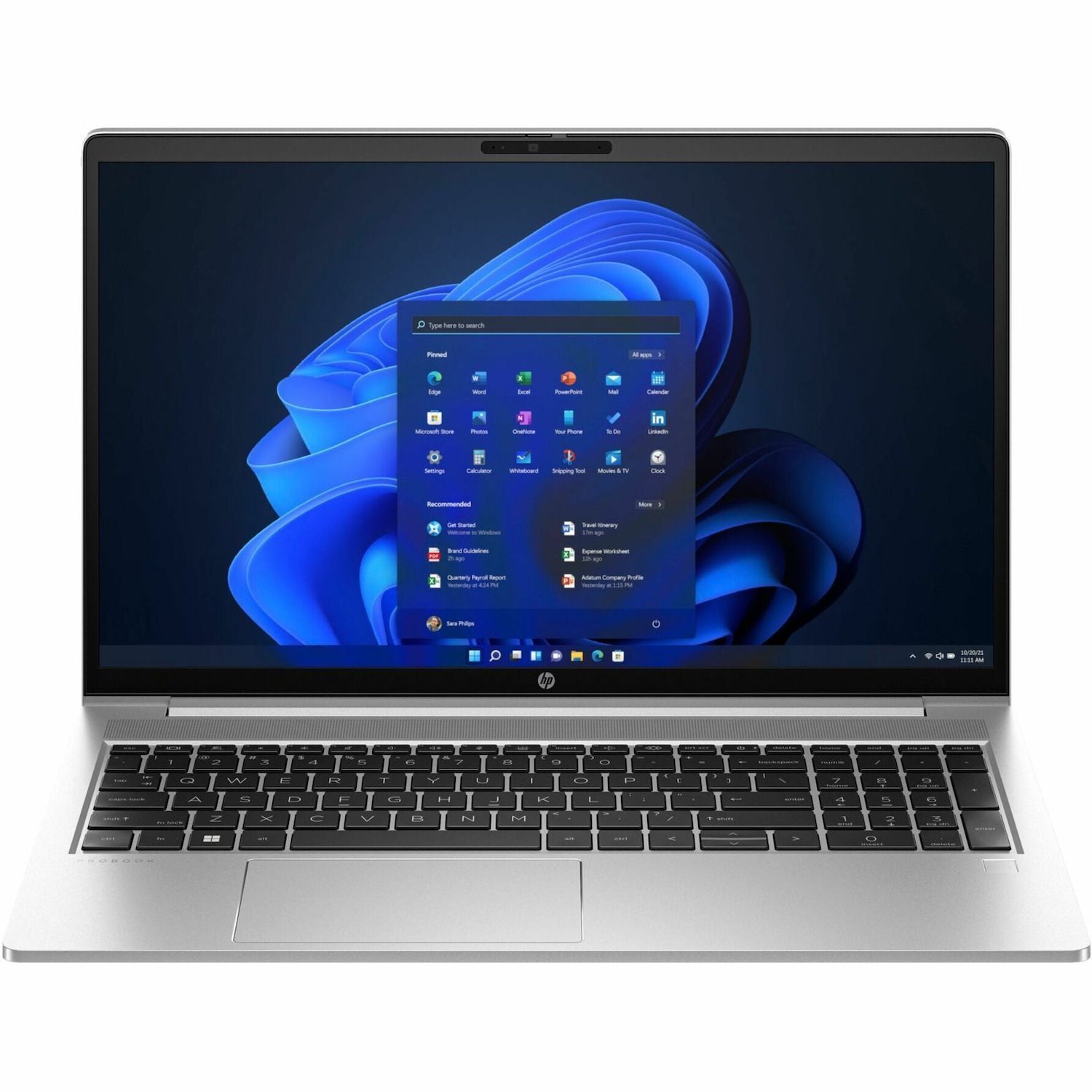 HP ProBook 450 G10, Core I7-1355U Up To 5.0Ghz, 16GB, 512GB SSD, 15.6 FHD, Silver,Win 11 Pro, 1Yr