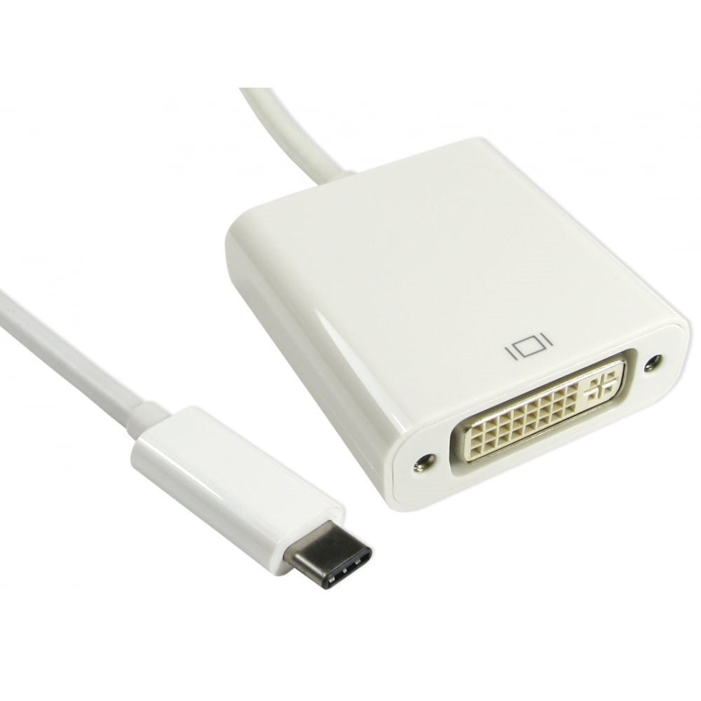 Cables Direct 15CM Lead Usb C(M) To Dvi(F) Ada