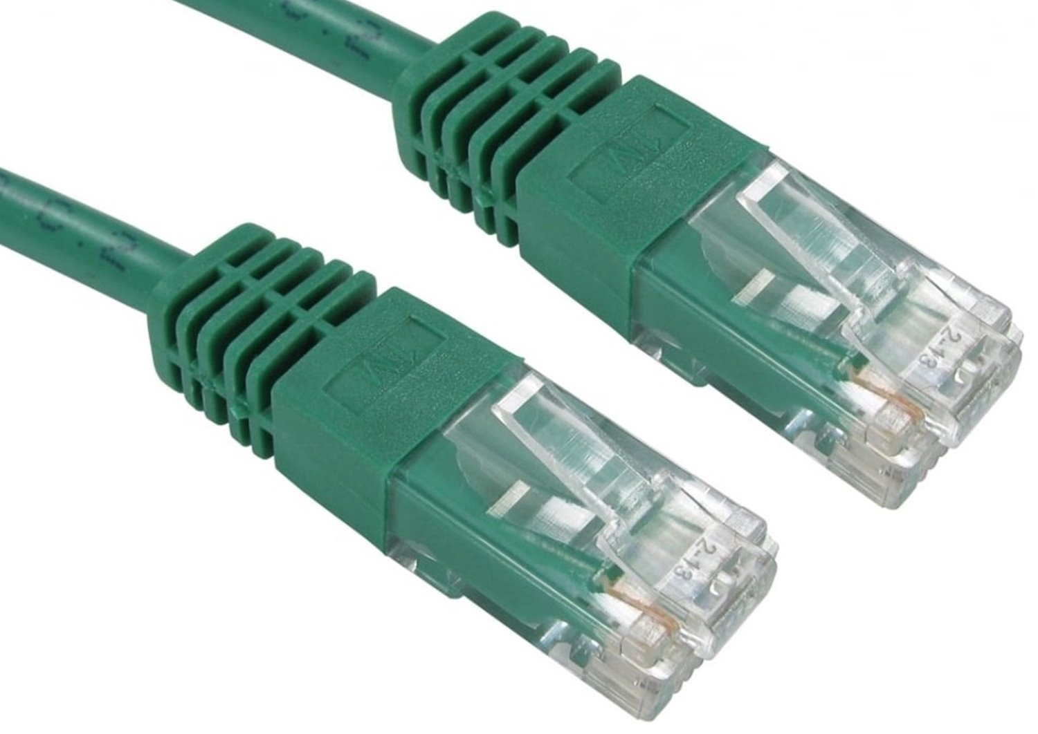 Cables Direct 2M Cat5e Utp PVC Inj MDD Cbl-Green 0