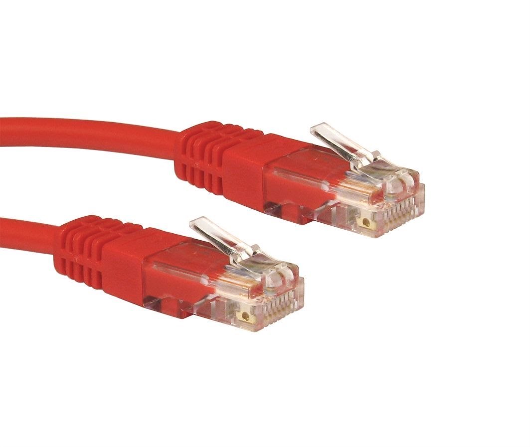 Cables Direct 3M Cat5e Utp PVC Inj MDD CBL - Red 0