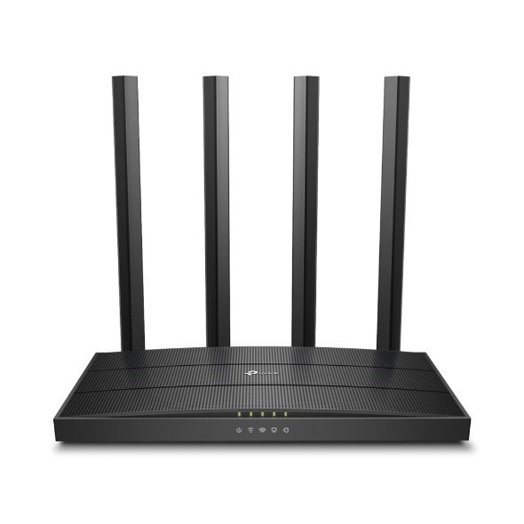 TP-Link Archer C6 V3.20 - Wireless Router - 4-Port Switch - GigE - 802.11A/B/G/N/Ac - Dual Band