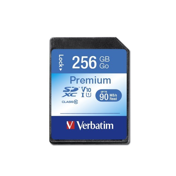 Verbatim 256 GB Class 10 SDXC