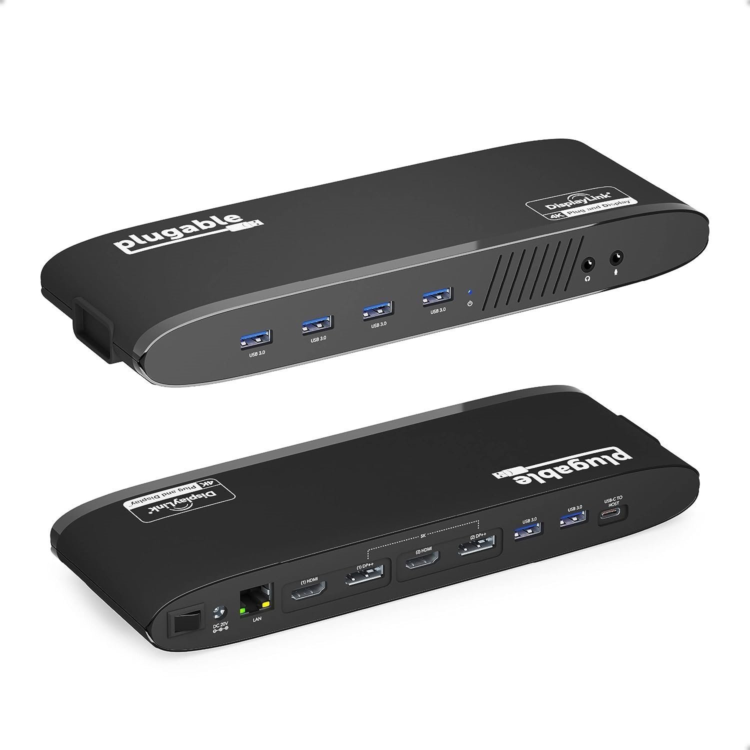 Plugable Usb 3.0 Dual 4K Display Dock