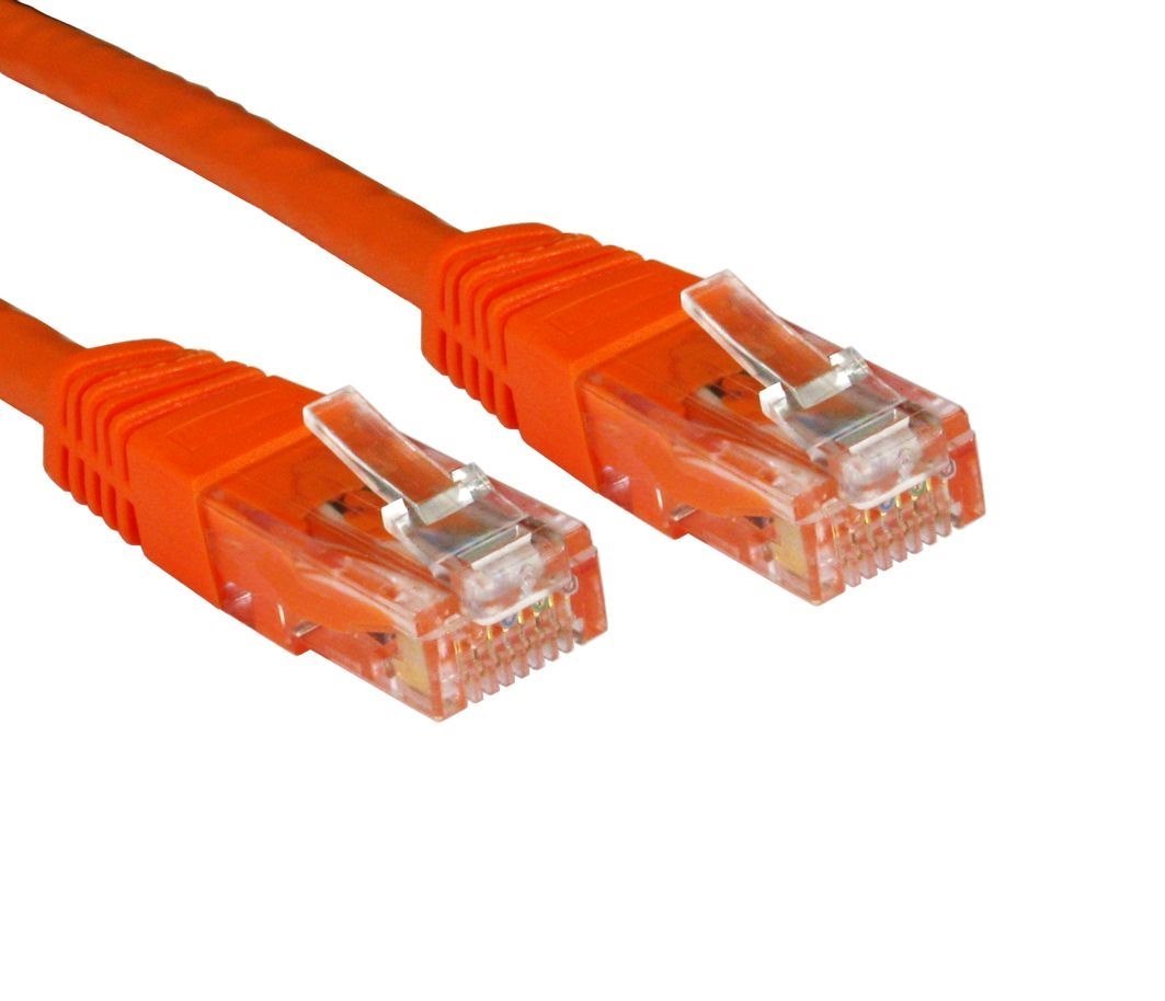 Cables Direct CDL 1M Cat6 Patch Cable - Orange