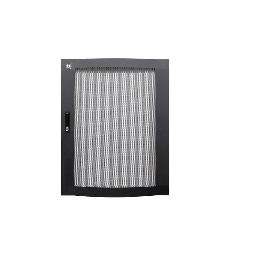Serveredge Mesh Door For 18Ru 600 Wide Server Racks - Free Standing Cabinet