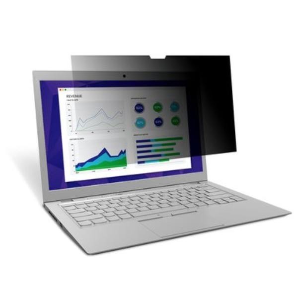 3M Touch Privacy Filter For 12.3" Full Screen Laptop (3:2) With Comply Attachment System