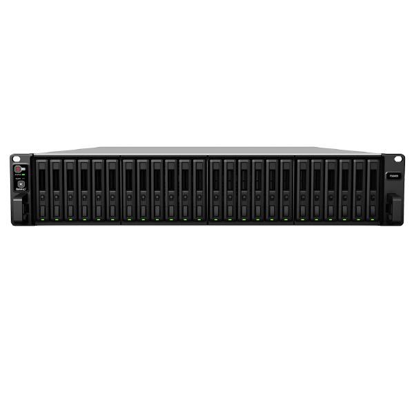 Synology FlashStation FS6400 - 2U Rackmount , 24 Bay X 2.5" Sas SSD / HDD Or Sata SSD, Scalable, 5 Year Warranty
