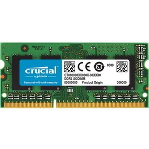 Micron RAM Module - 8 GB (1 x 8GB) - DDR3-1600/PC3-12800 DDR3 SDRAM - 1600 MHz - CL11 - 1.35 V