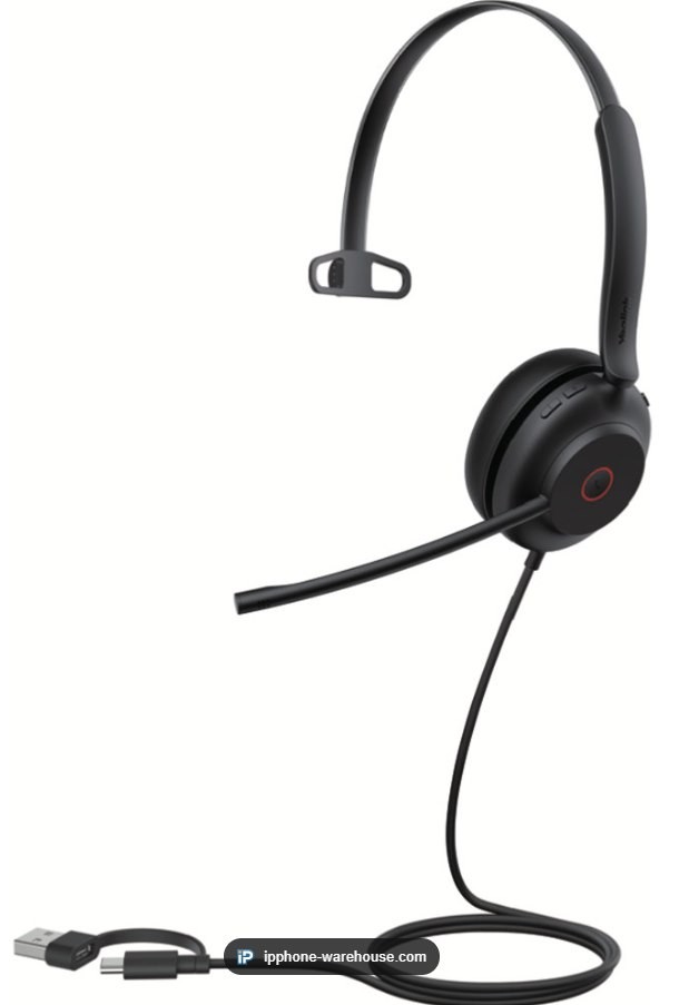 Yealink UH35 Mono USB-C/A Wired Headset