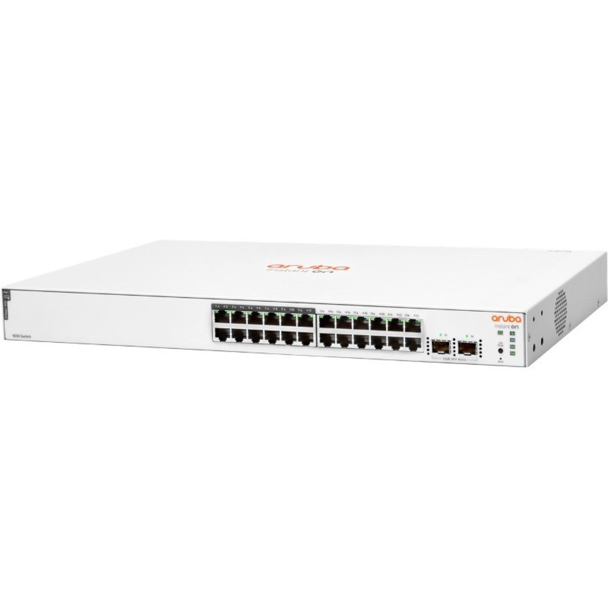 iT360 Stock - Aruba Instant On 1830 24G 12p Class4 PoE 2SFP 195W Switch