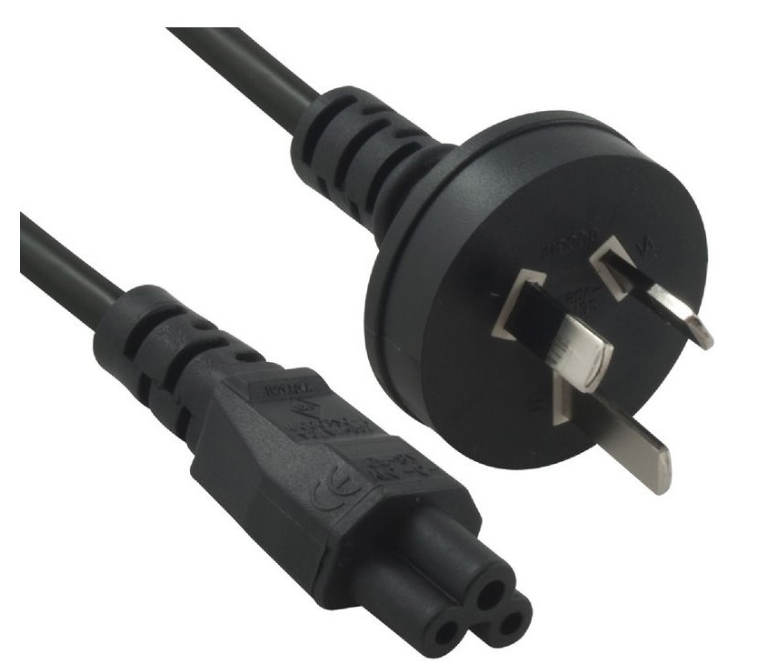 8Ware Power Cable From 3-Pin Au Male To Iec C5 Female Plug In 3M