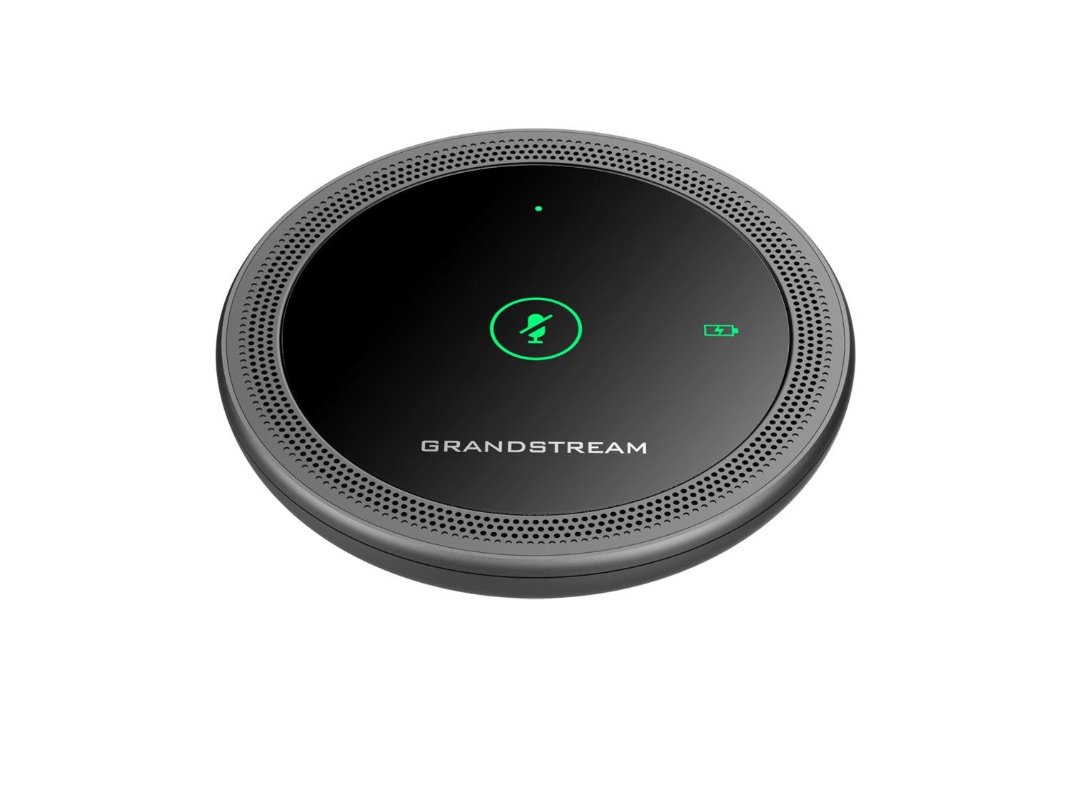 Grandstream GMD1208 Desktop Wireless Expansion Microphone, Bluetooth, 1500mA Li-Ion Battery, 8 Omni Microphones, Opus