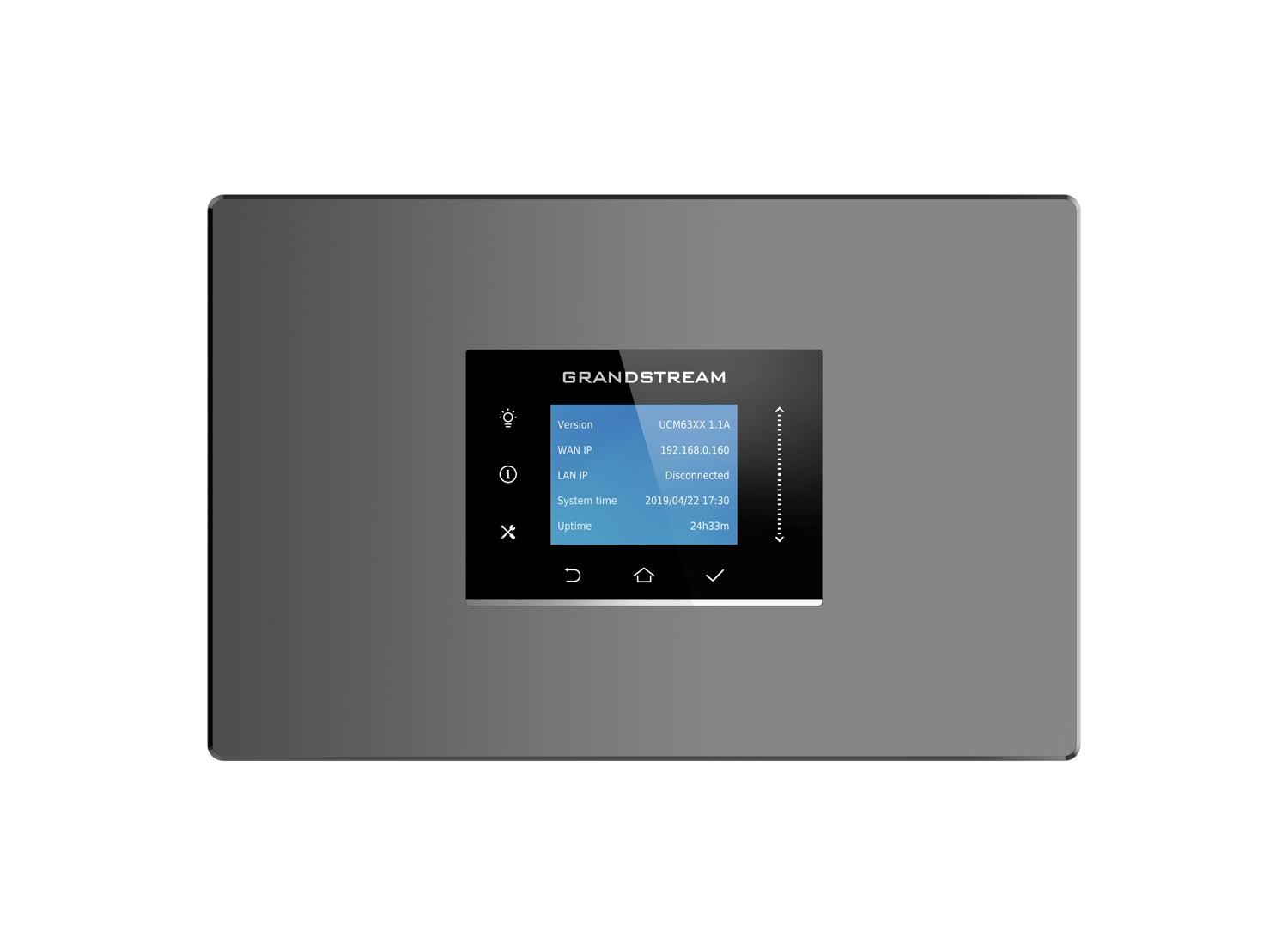 GrandstreamUCM6302 Ip PBX Supporting 2X Fxo, 2X FXS Ports, 1000 Users, Supports Full-Band Opus Voice Codec, H.264/H.263/ H.263+/H.265/VP8 Video Codec