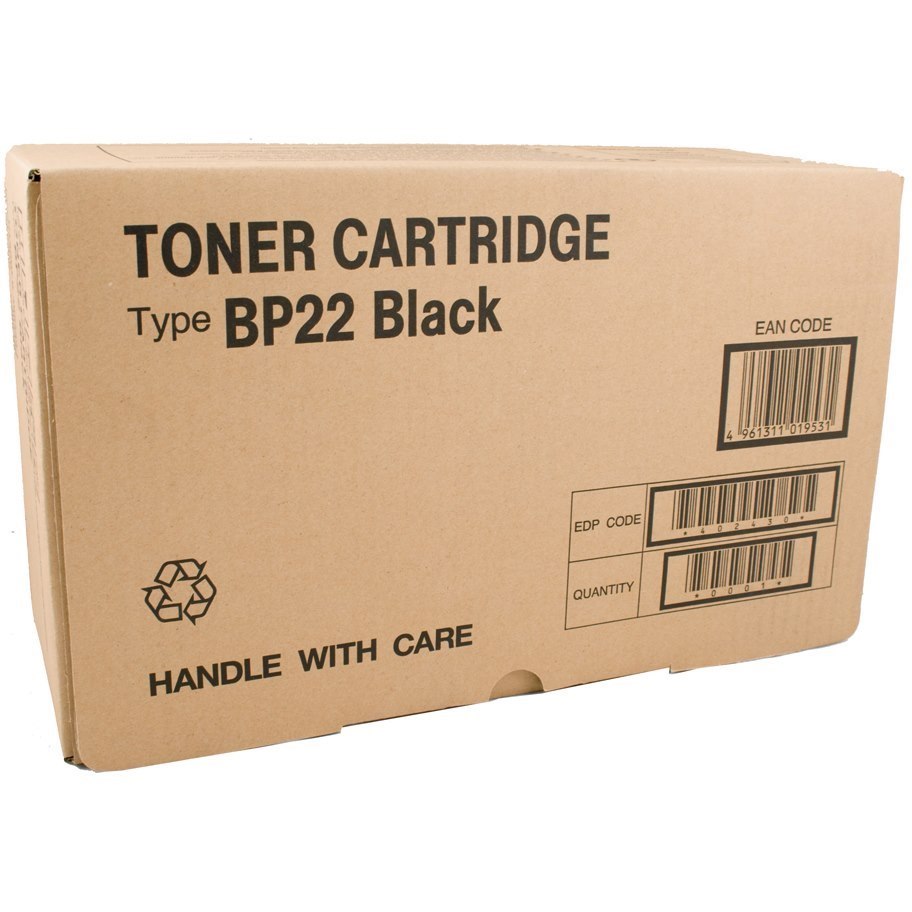 Ricoh Type BP220 Original Laser Toner Cartridge - Black Pack