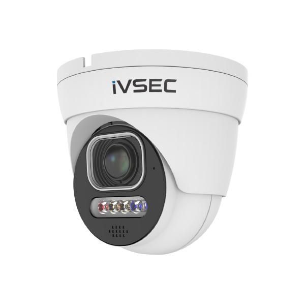 Ivsec Turret Ip Cam 5MP 25FPS Motorised 2.8-12MM Lens Full Colour Adv Det