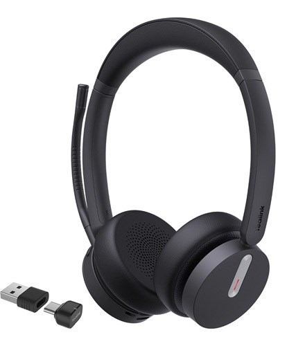 Yealink (BH70-D-Teams-C/A) Microsoft Teams Certified Stereo Bluetooth Headset, Dual, Usb-C/A