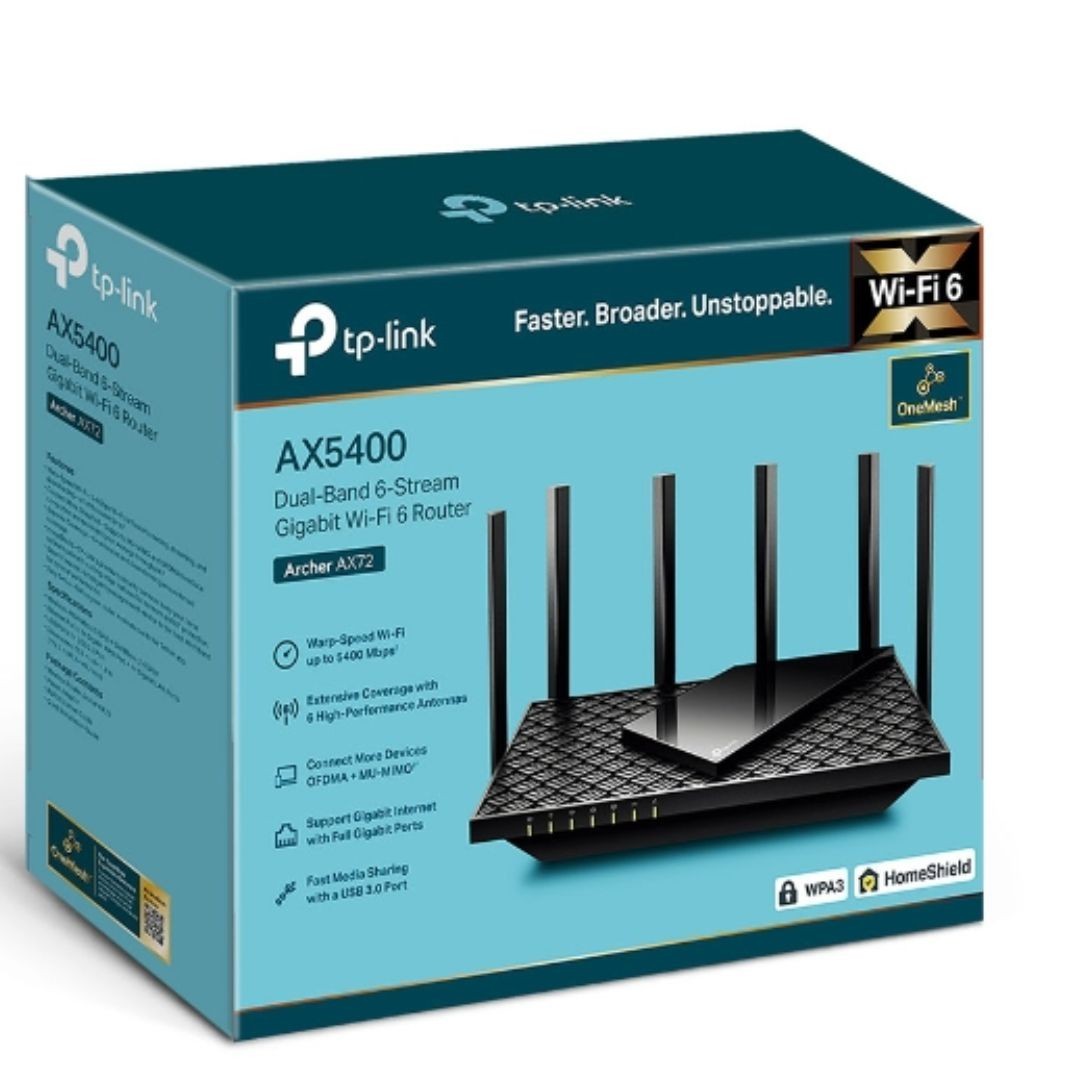TP-Link Archer AX55 Pro Wi-Fi 6 IEEE 802.11ax Ethernet Wireless Router