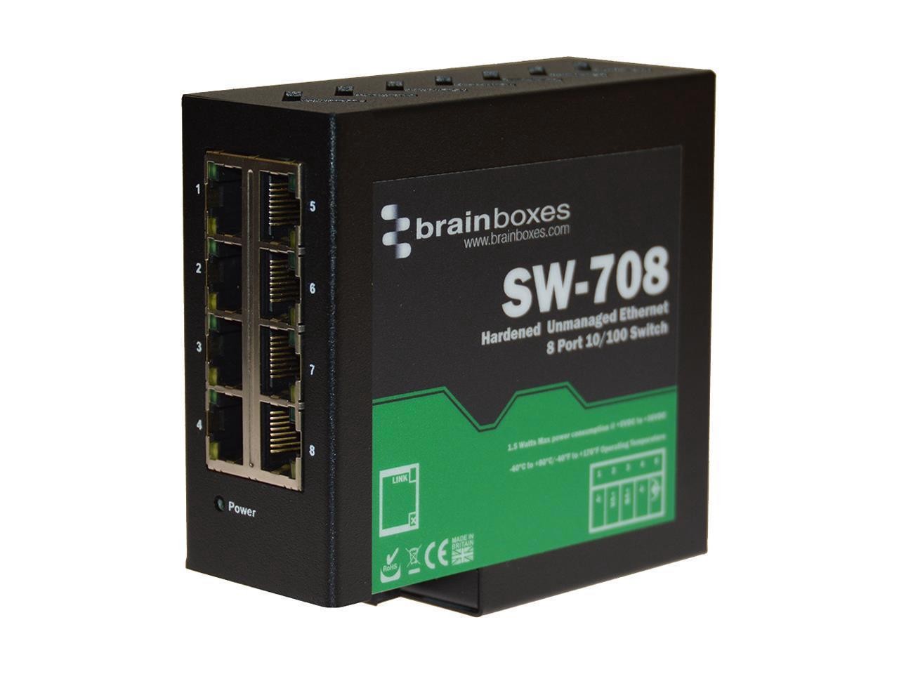 Brainboxes Temperature Range Of -40F To +176F
