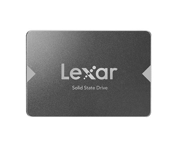 Lexar NS100 512GB 2.5' Sata SSD - 550/450MB/s Read Shock/Vibration Resistant Dash Software 3YR Warr.