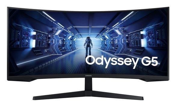 34" Odyssey G55T Curved WQHD Gaming Monitor