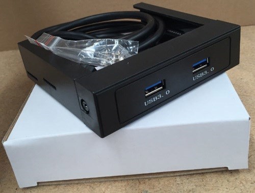 CaseCom CCM Acc 3.5"-2Xusb3.0-Bay-Oem