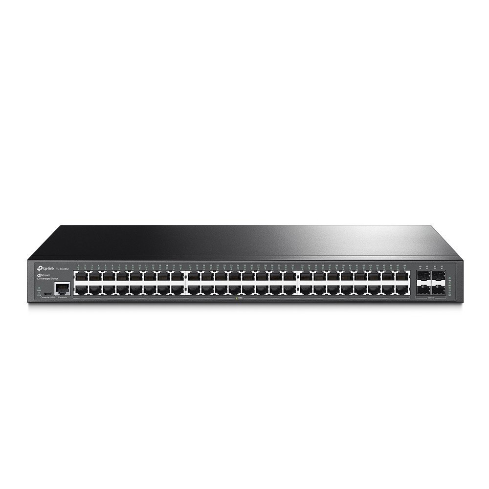 TP-Link | SG3452 | Omada 48 Port Gigabit L2+ Managed Rackmount Switch With 4 SFP Slots