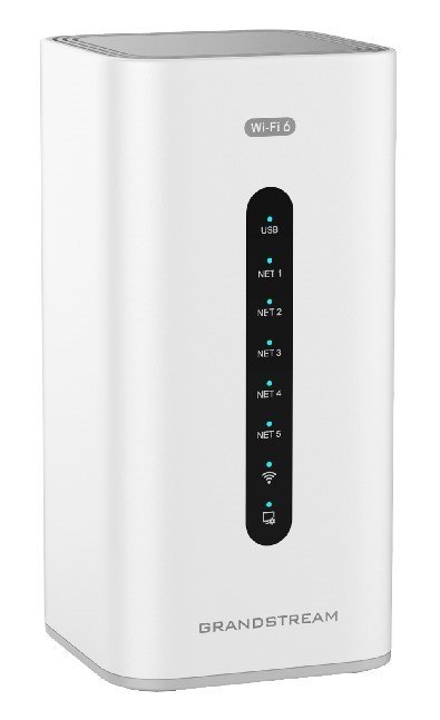 Grandstream Built-In Ippbxenterp Grade FW VPN Router 2X2.5 GB 5Xgig Net Switch. Wifi 6 Ap