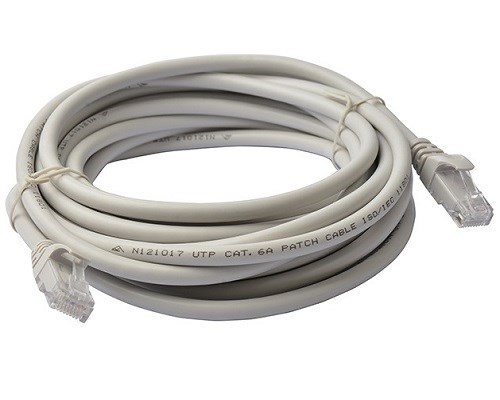 8Ware 8WR Cab Nw-Cat6-5M-Snagless-Grey