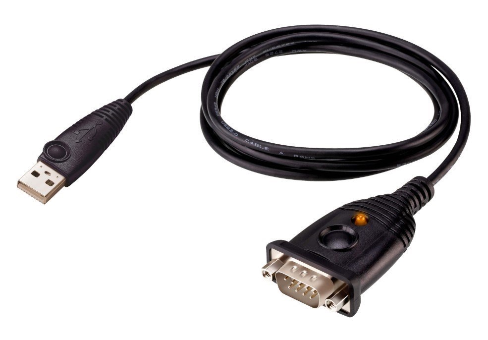 Aten Usb To RS-232 Adapter With Ftdi Chip For Enhanced Device Compatibility