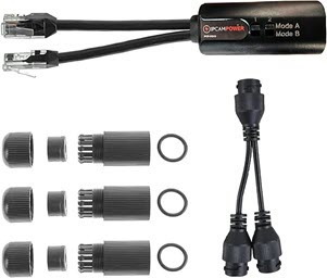 IPCamPower POE Combiner Splitter Adapter