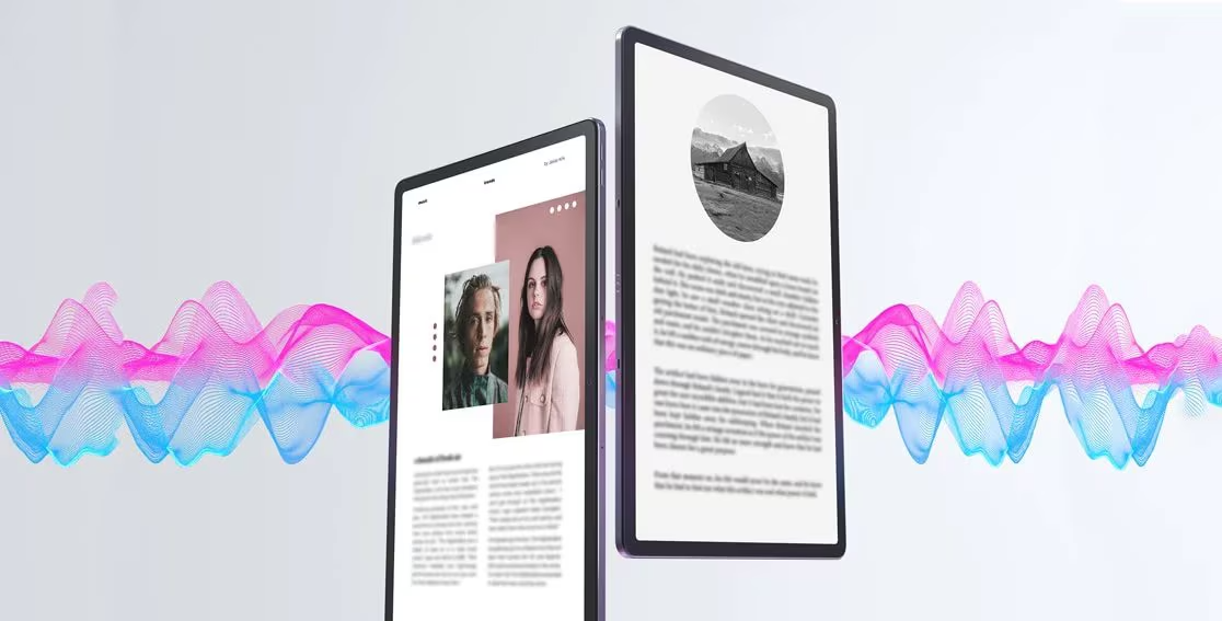 Tab P12 in vertical reading mode