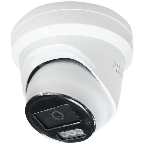  Platinum 4MP Strobe Light and Audible Warning Fixed Turret Network Camera