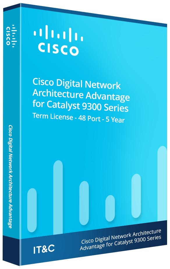 Cisco Digital Network Architecture Advantage for Catalyst 9300 Series - Term License - 48 Port - 5 Year