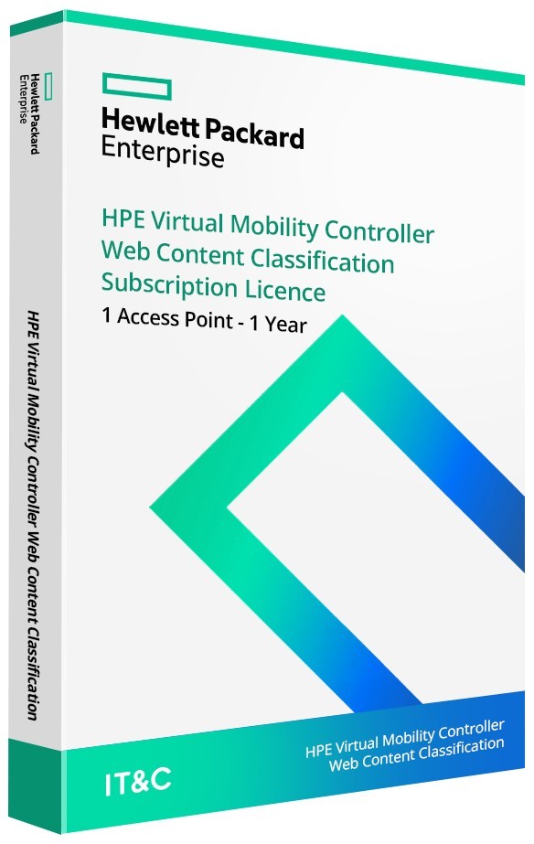 HPE Virtual Mobility Controller Web Content Classification - Subscription Licence - 1 Access Point - 1 Year