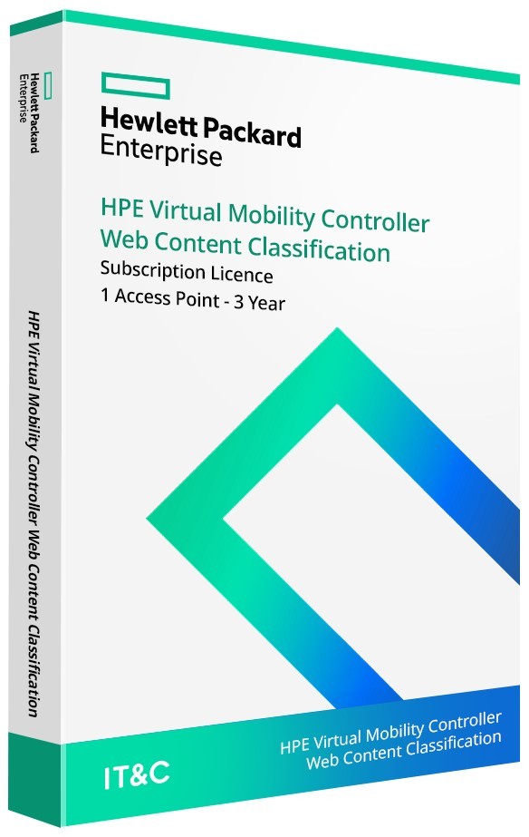 HPE Virtual Mobility Controller Web Content Classification - Subscription Licence - 1 Access Point - 3 Year